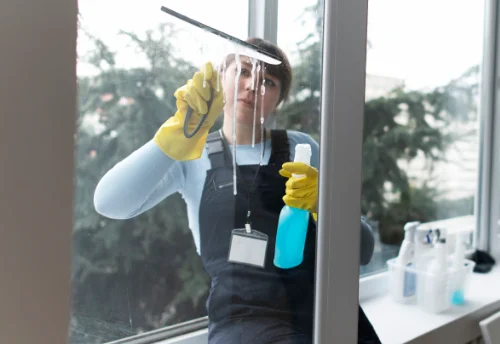 Nettoyage de vitres intérieures et extérieures à Taillis